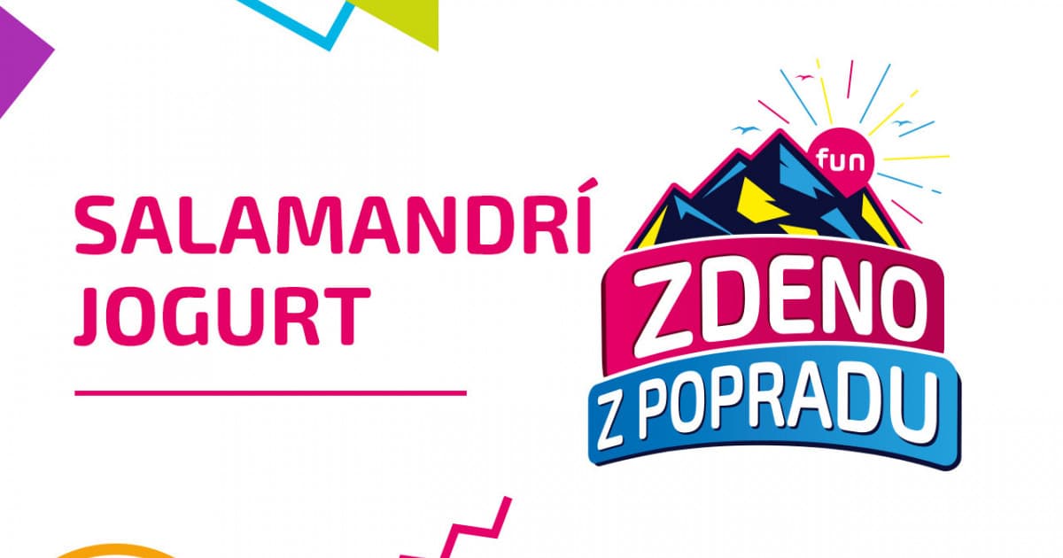 ZDENO Z POPRADU: "Salamandrí jogurt"