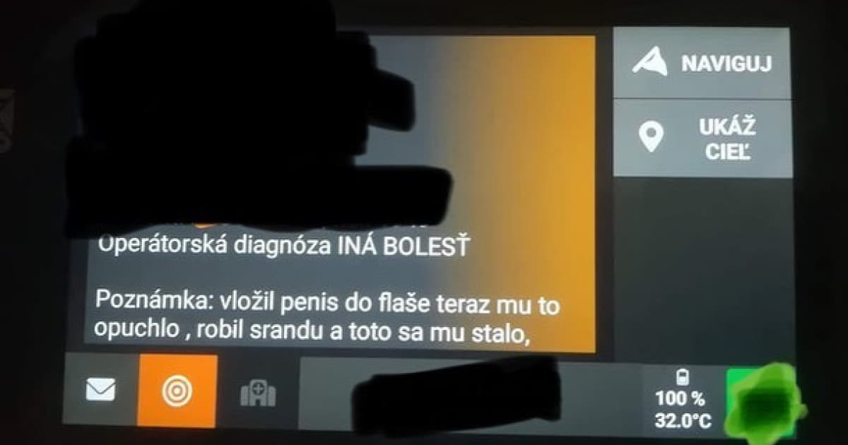 Z denníka záchranára: „Dávajte pozor čo konzumujete a čo kam pcháte“