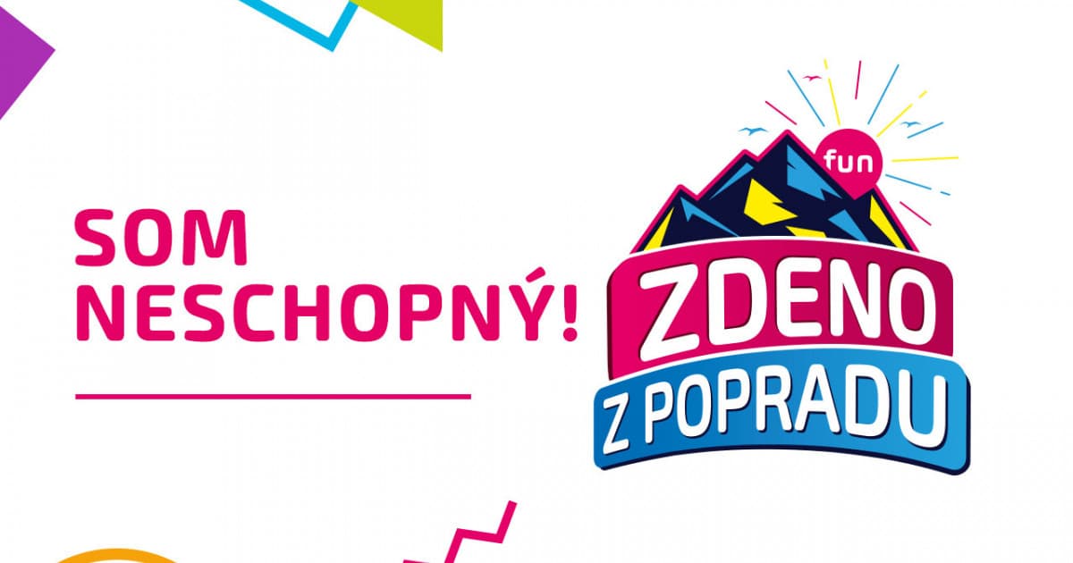 ZDENO Z POPRADU: "Som neschopný!"
