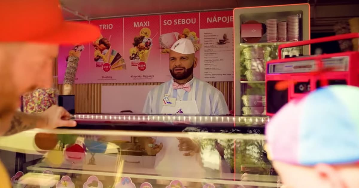 Spojenie, na ktoré sme čakali. Miro Jaroš a Rytmus ako zmrzlinár!