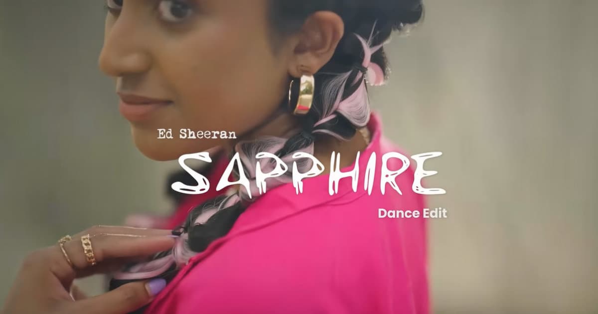 Ed Sheeran roztancoval leto tanečnou verziou hitu „Sapphire