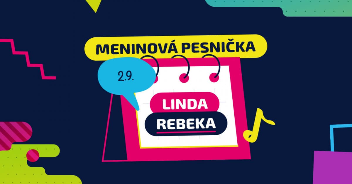 Meninová pesnička: LINDA a REBEKA