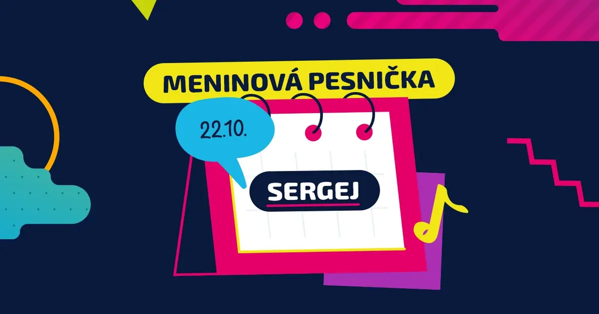 Meninová pesnička: SERGEJ