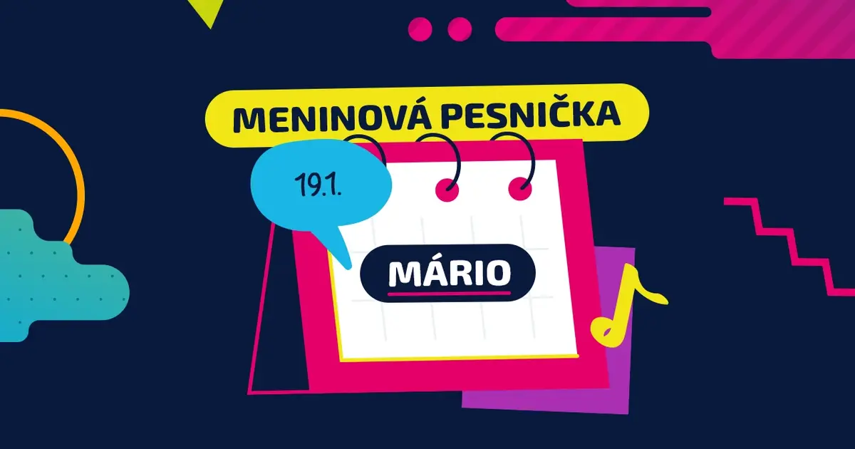 Meninová pesnička: MÁRIO, SÁRA, ZARA