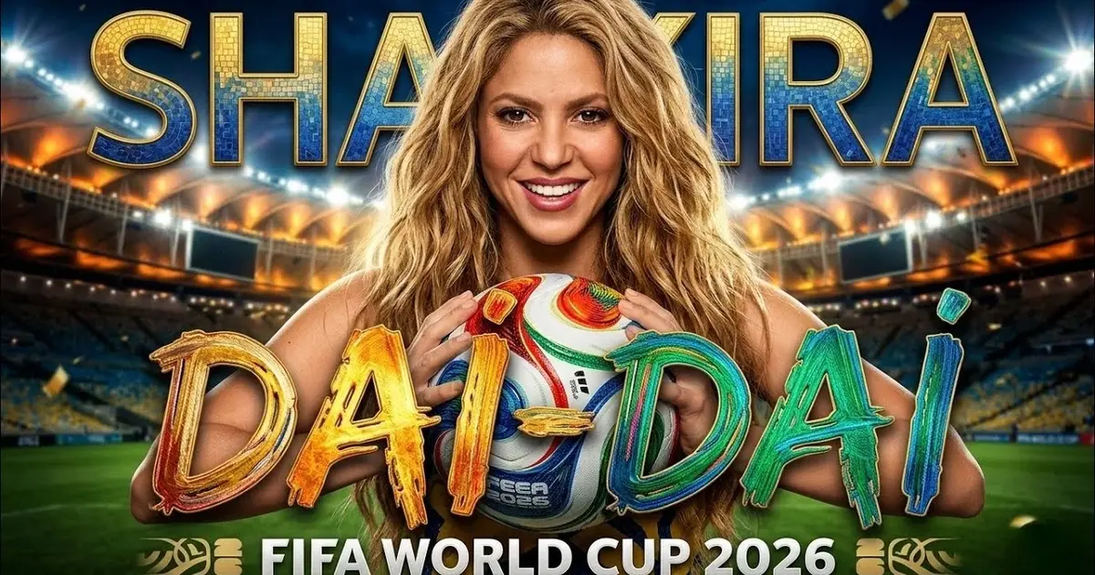 Shakira vydala hymnu k MS vo futbale 2026