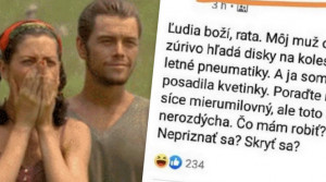 Táto pani potrebuje poradiť. Jej muž niečo hľadá, no ona to na jeseň využila