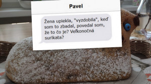 Paľova žena upiekla veľkonočného barančeka. Avšak, vyzerá trošku divne