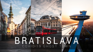 Bratislava sa počas koronavírusu premenila na mesto duchov. Martin to zachytil do dychberúceho videa