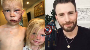 Malý hrdina, ktorý zachránil svoju sestru, dostal video od Kapitána Ameriku!